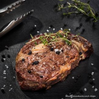 Rib-Eye-Steak vom Grill