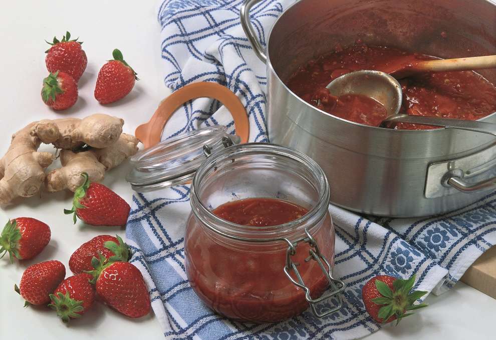 Erdbeer-Ingwer-Chutney » Kochrezepte von Kochen &amp; Küche