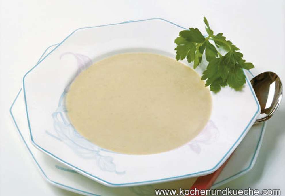 Kohlrabi-Cremesuppe