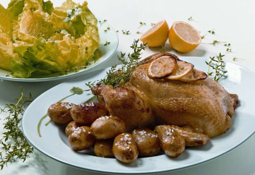 Gebratenes Huhn » Rezepte &amp; Gerichte auf Kochen &amp; Küche