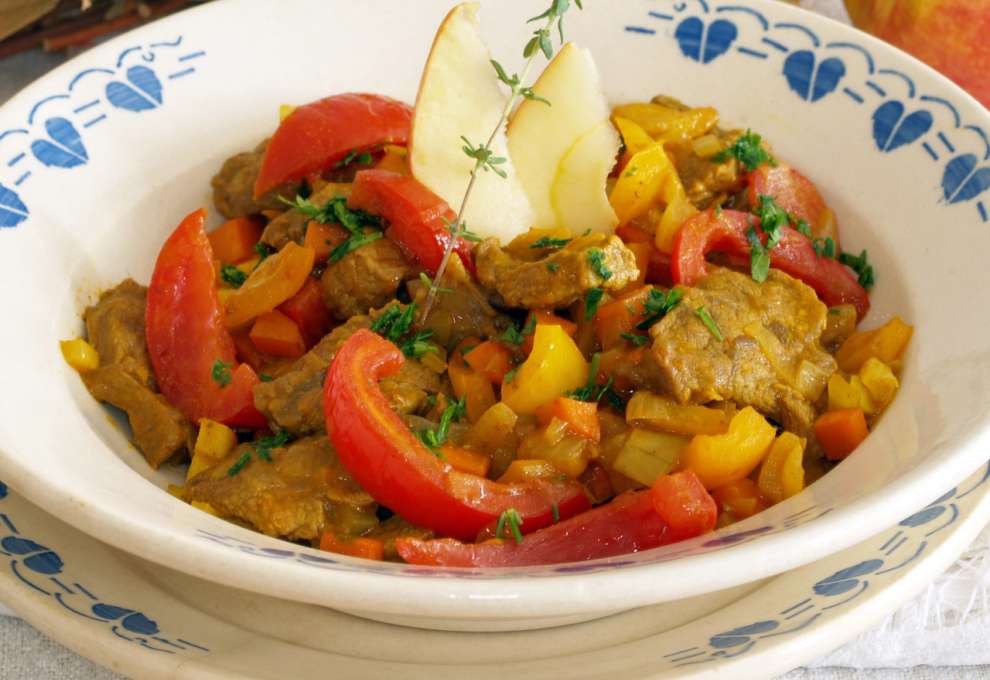 Currysaftfleisch