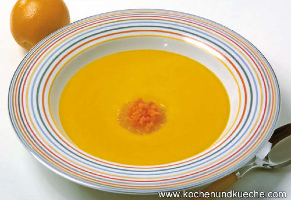 Bild zu: Honig-Karotten-Suppe 