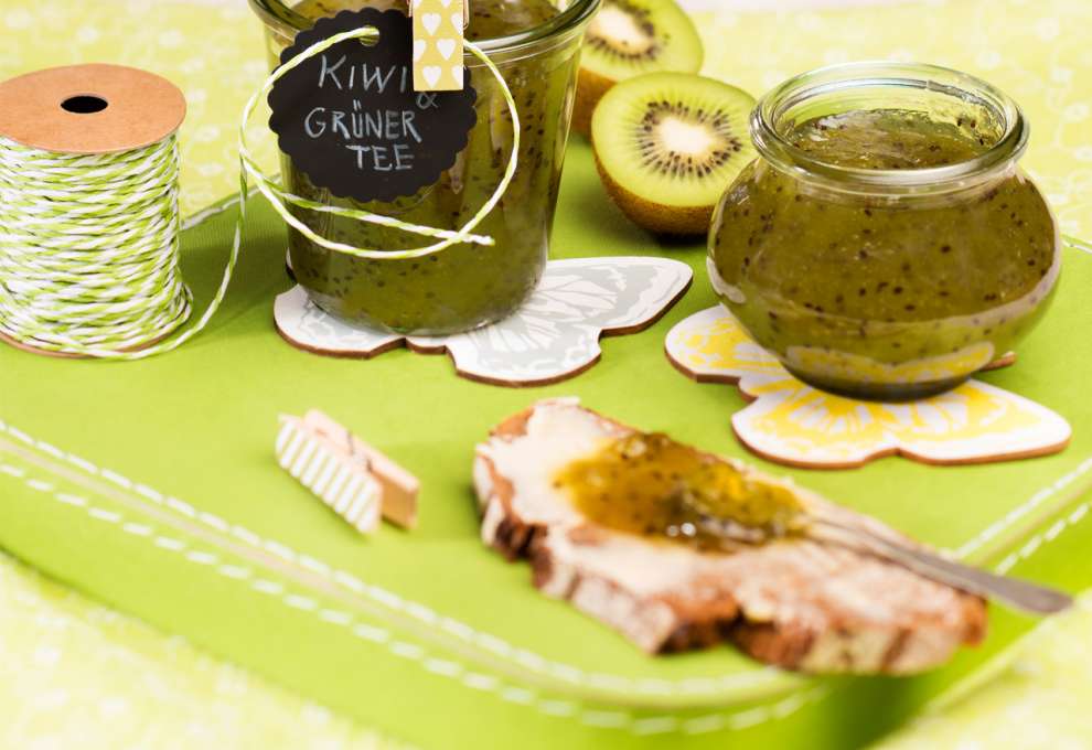 Kiwi-Marmelade » Kochrezepte von Kochen &amp; Küche