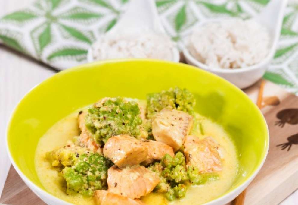 Fisch-Curry mit Romanesco
